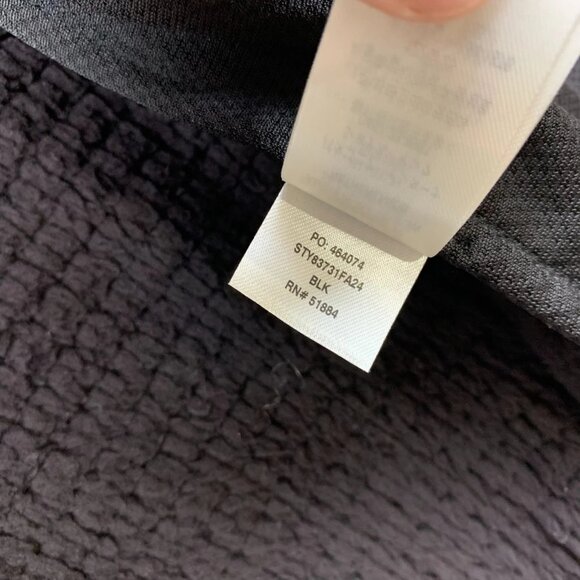 Patagonia Mens Winter Jacket Large Black Full Zip R2 TechFace Hoody Company Logo - Picture 15 of 16